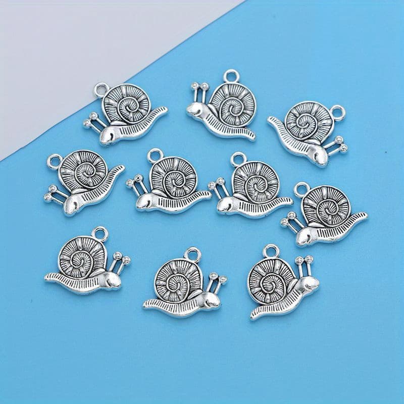 TEMU 10pcs Ancient Pendant Charms Pendants For Jewelry Making Bracelet Necklace