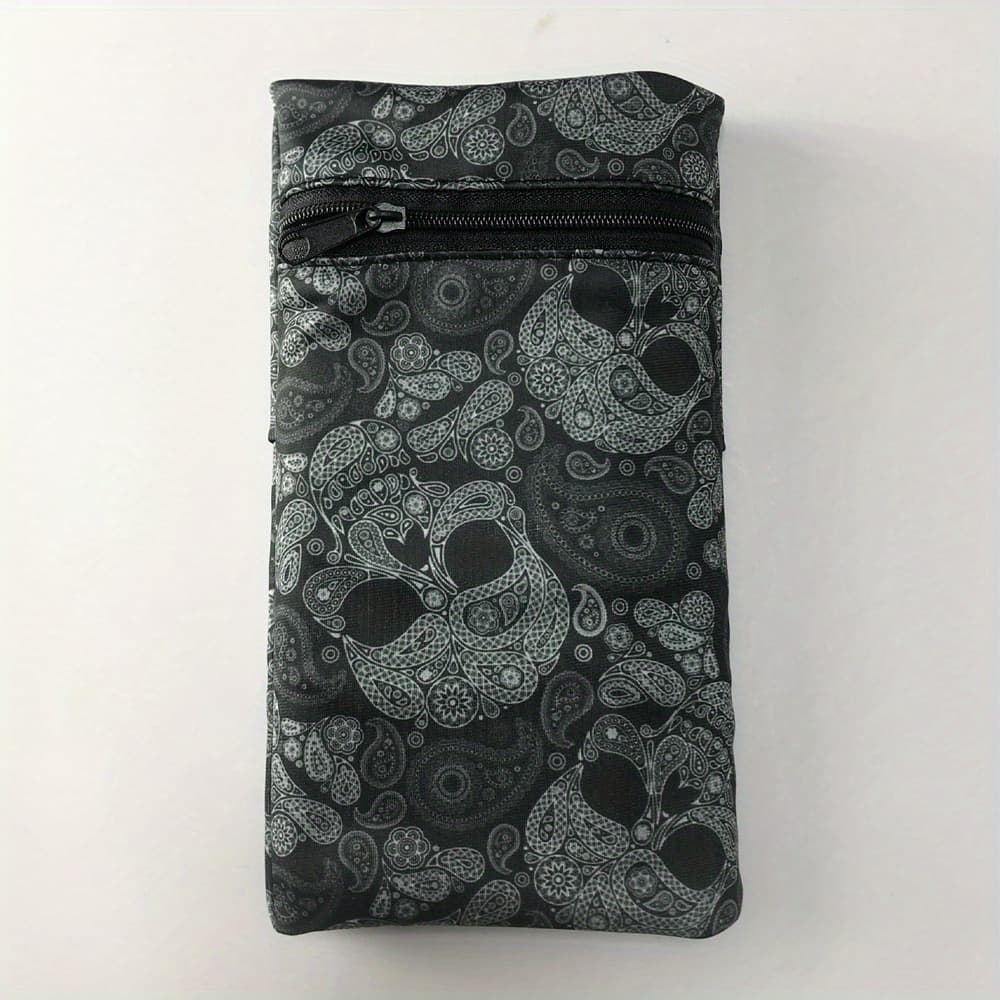 TEMU Sports Wrist Bag, Made Of A Elastic Material, Wearing On The Forearm Used To Hold Cellphones, Cards And Some Changer While Doing Exercises, Running, And Outdoor Activities