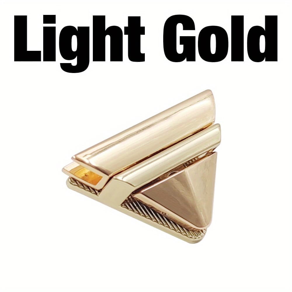 TEMU 1pc Metal Leather Craft Girl Bag Handbag Shoulder Bag Purse Fashion Switch Lock Clasp Diy Hardware