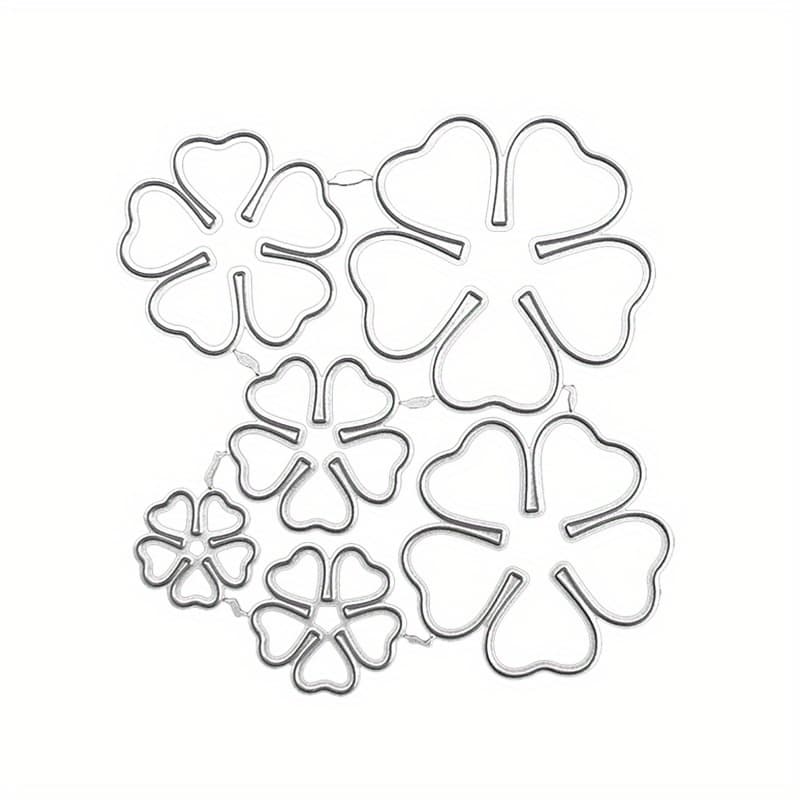 TEMU 3d Floral Cutting Template For Scrapbooking, Embossing Diy Crafts, Paper Card Album Decorative Metal Carbon Steel Blade Die Cutter