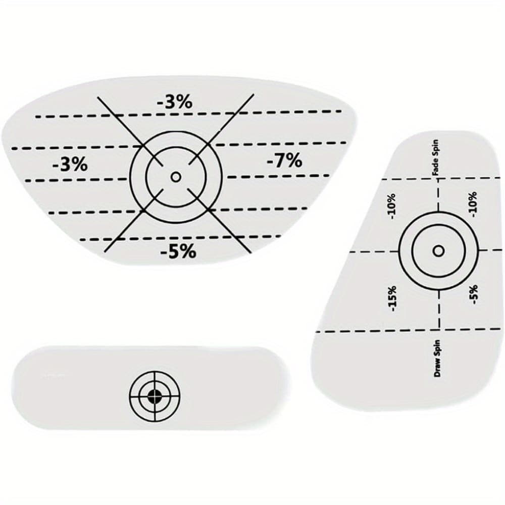 TEMU 300pcs Tape Set, Self-teaching And , Golf Club Impact Stickers For And Putters