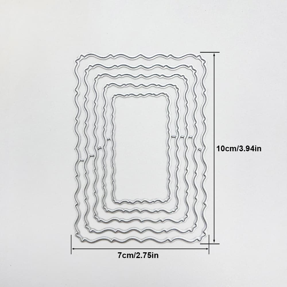 TEMU Irregular Background Metal Cutting Dies Stencils For Diy Scrapbooking Decorative Embossing Diy Paper Cards Eid Mubarak