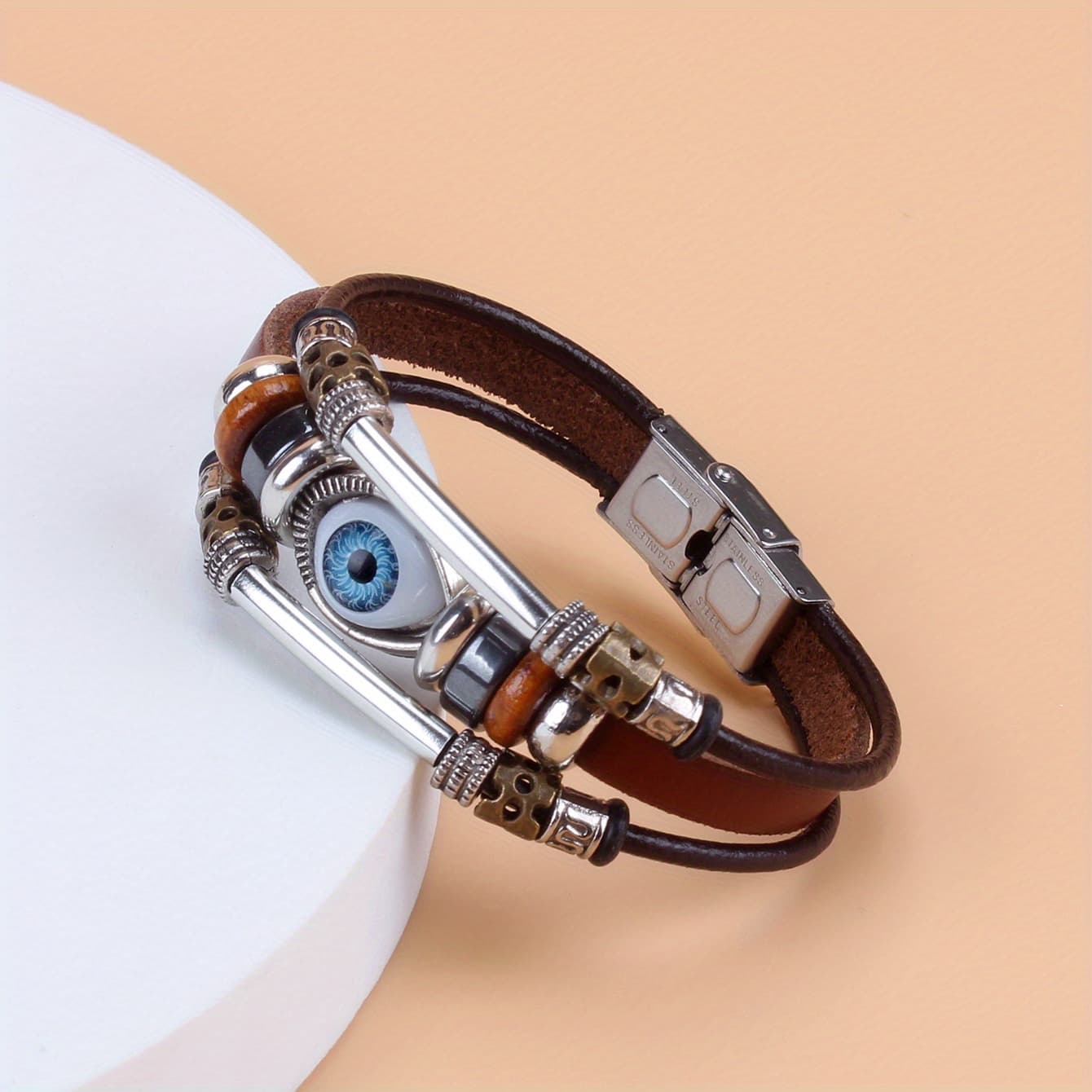 TEMU Beaded Bracelet With A Unique Ethnic Style And