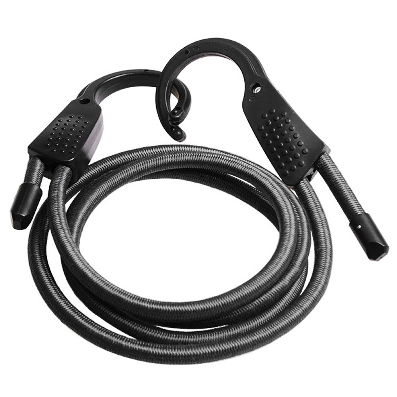 TEMU 1.5m/59in Adjustable Tension Strap With Hooks For Car Clothesline, Suitable For Securing Luggage And For Motorcycle Travel.