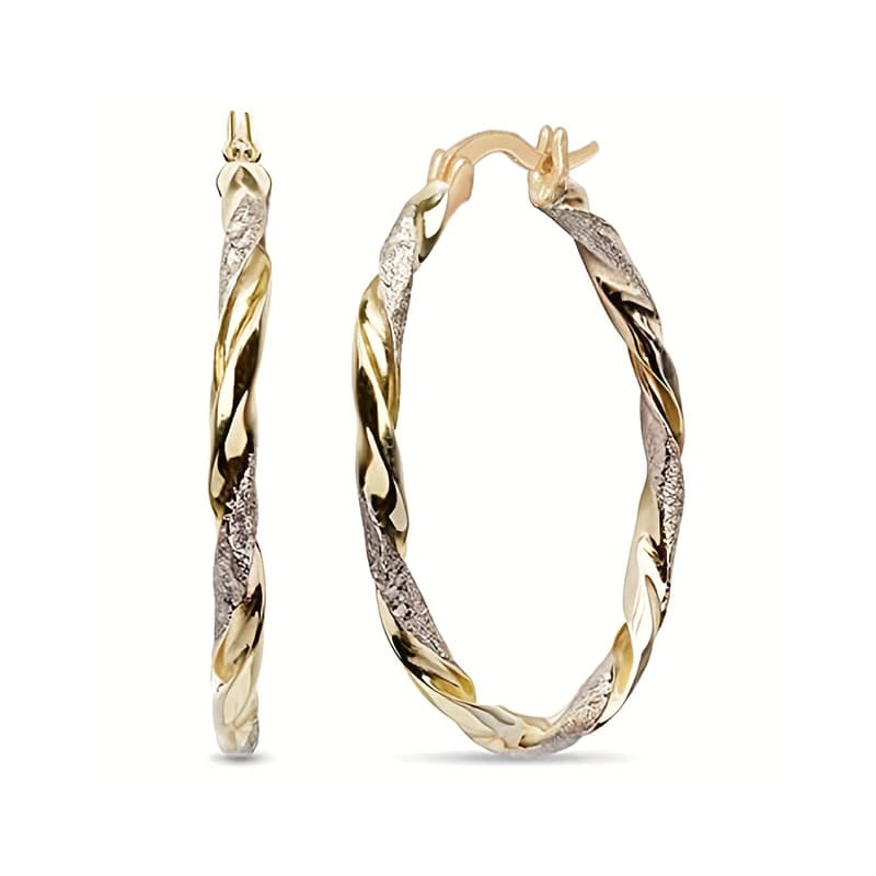 TEMU Fashion Women Exaggerated Accessories Lady Hoop Earrings For Wear Jewelry