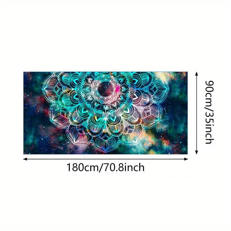 TEMU Swimming Bathrobe Absorbent Quick-drying Bath Towel, Women&;s Sports Cape, Beach And Seaside Swimming Pool Equipment, Colorful Floral Pattern, Rectangular, Travel Essentials