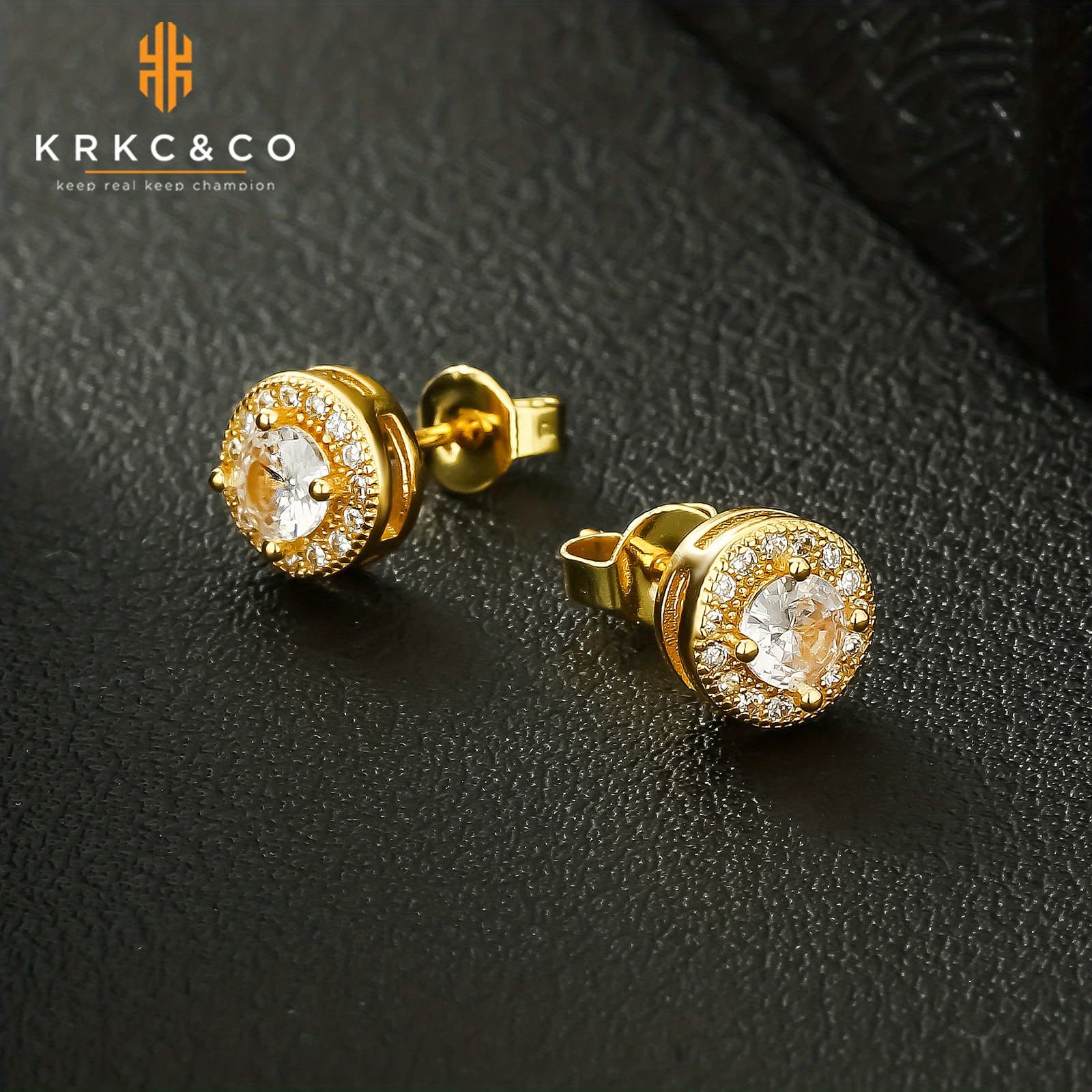TEMU A Pair Of Vintage Stylish Versatile 6mm Stud Earrings Suitable For Everyday Engagement And Wedding Gifts, Easy And Comfortable, Unisex For Couples, Jewelry Additions