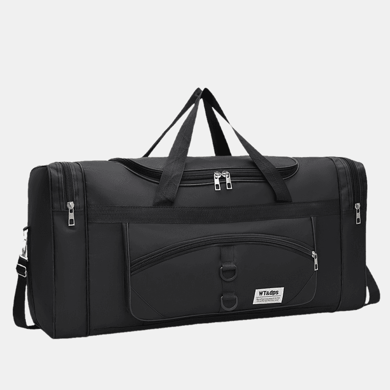 TEMU Foldable Travel Bag, Large Capacity Luggage Organizer With Multiple Pockets