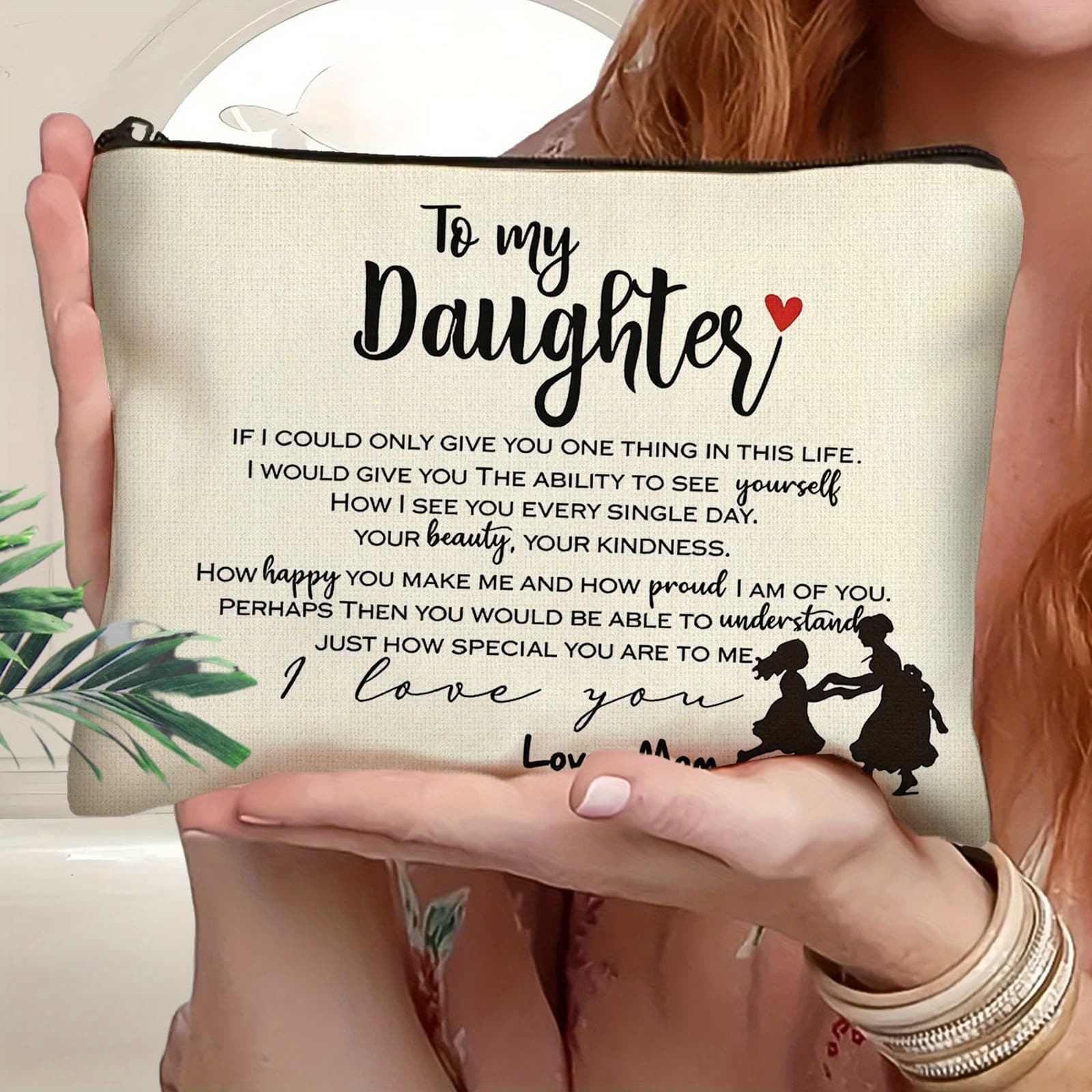 TEMU Mother And Daughter Makeup Bag: Versatile For Occasions, Travel Toiletries Organizer. Great For Everyday Use Or Trips, Perfect For Gifting ( For Manicurists), An Ideal Birthday Gift