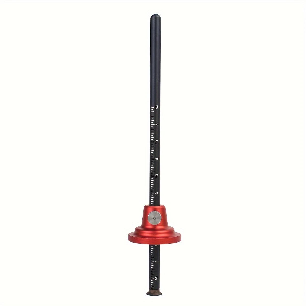 TEMU 1pc Wheel Marker, Woodworking Marking Tool, Wood Marking Tool With Inch And Mm Scales, Parallel Line Diagram Mortise Measurement