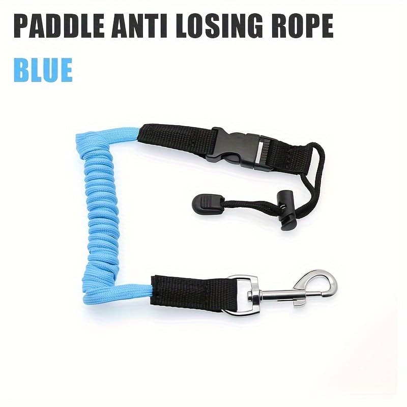 TEMU Koetsu Paddle Safety Tether For Inflatable Kayaks, Multi-colored Fixed Rope, And Elastic Cord For Paddle Boards