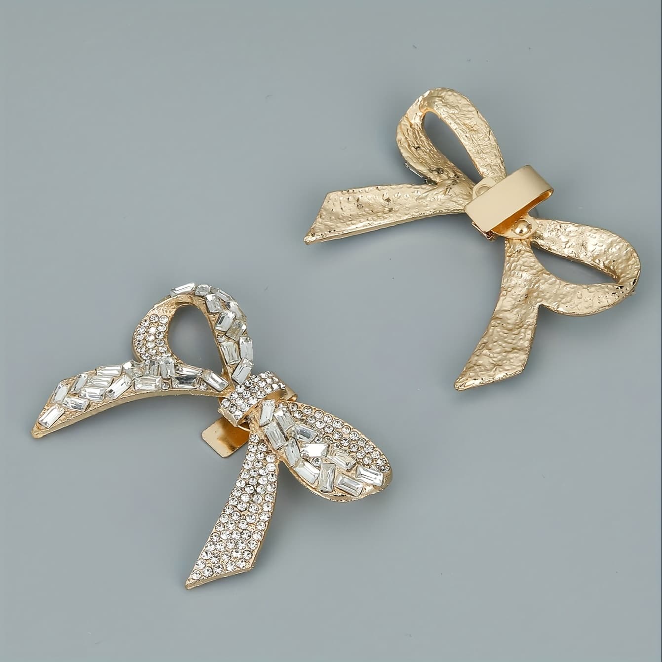 TEMU 2-pack Romantic Hollow Shoe Clips, Detachable Shoe Accessories For Wedding Shoes, Bridal Party High Heels