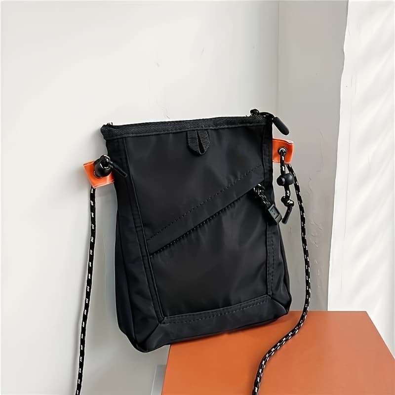 TEMU Student Phone Crossbody Bag, Workwear Small Square Bag For Men And Women
