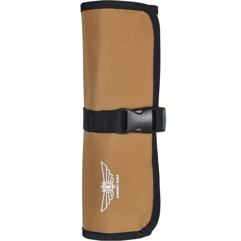TEMU Multifunctional Roll-type Tool Bag Oxford Cloth Storage Bag Adjustable Roll Bag Outdoor Car Anti-fall Storage Bag Tool Bag Home Tool Bag Portable Mobile Tool Outdoor Storage Bag