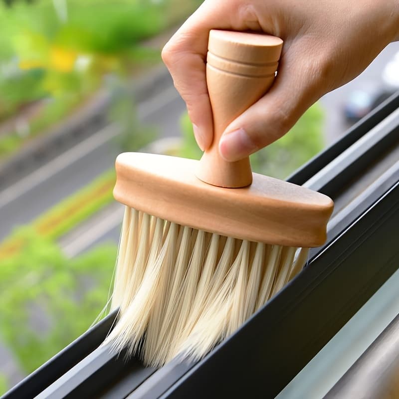 TEMU 1pc 6.18inch Cleaning Tool Window Crevice Multipurpose Desk Crevice Brush Home Kitchen Bathroom Cleaning Brush Dirt Remover