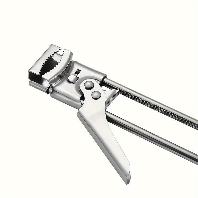 TEMU 1 Stainless Steel Labor-saving Bottle Opener With Anti-slip Adjustable Can Opener Twist Opener Kitchen Tool