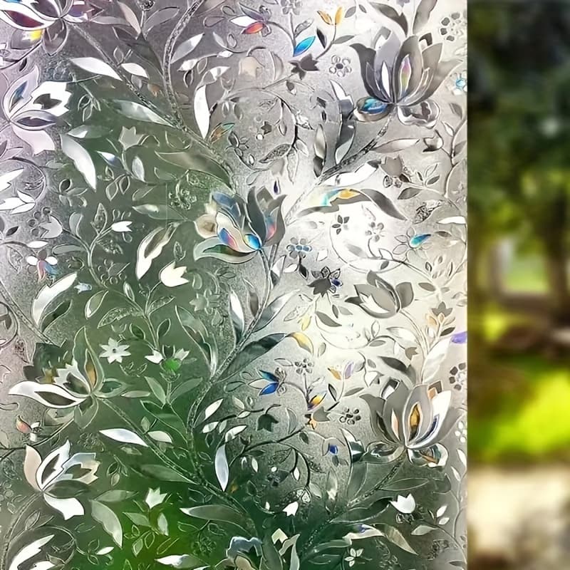 TEMU A Roll Of Colorful Tulip Glass Film
