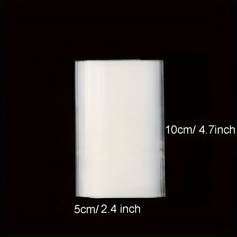 TEMU 50pcs Carp Fishing Pva Bags Fast Dissolving Fishing Material Tackle Carp Bait Bags