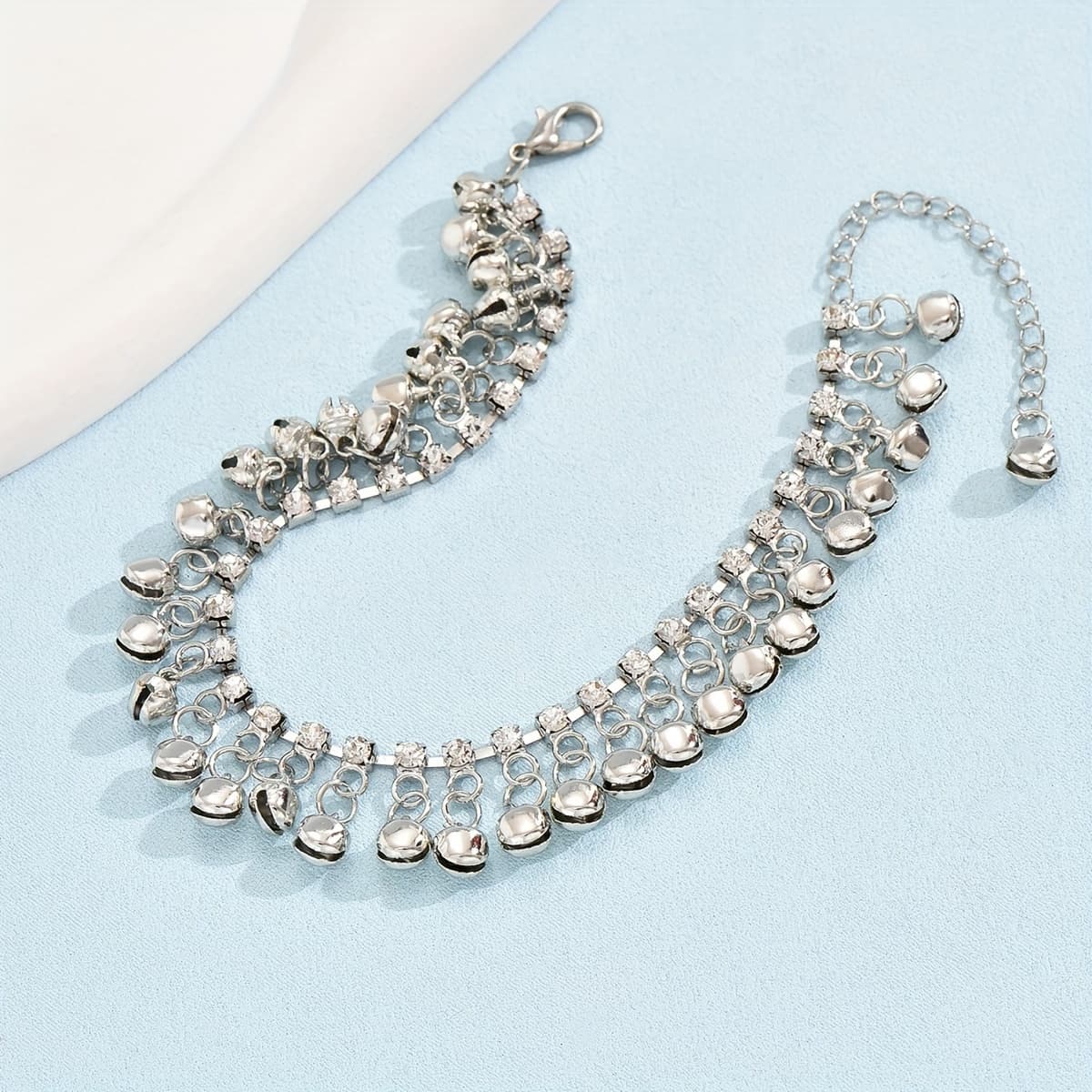 TEMU Fashion Leisure Personality Bell Tassel Anklet