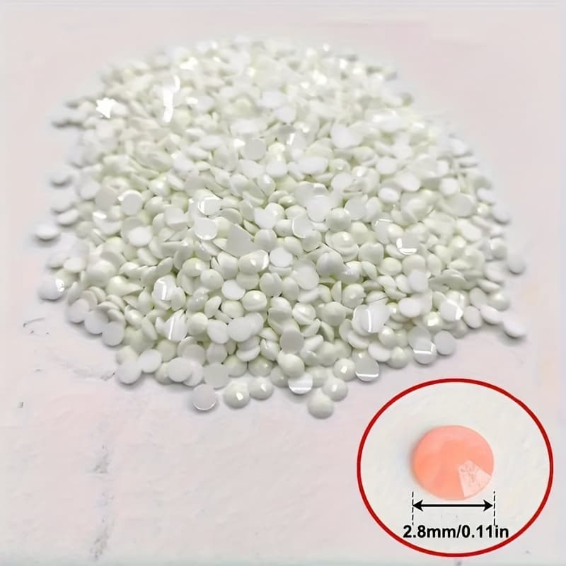 TEMU 4000pcs/2000pcs Resin Diamond -the-dark Diamonds Diamond Painting Tools Nail Decoration Halloween Decoration Christmas Decoration Luminous