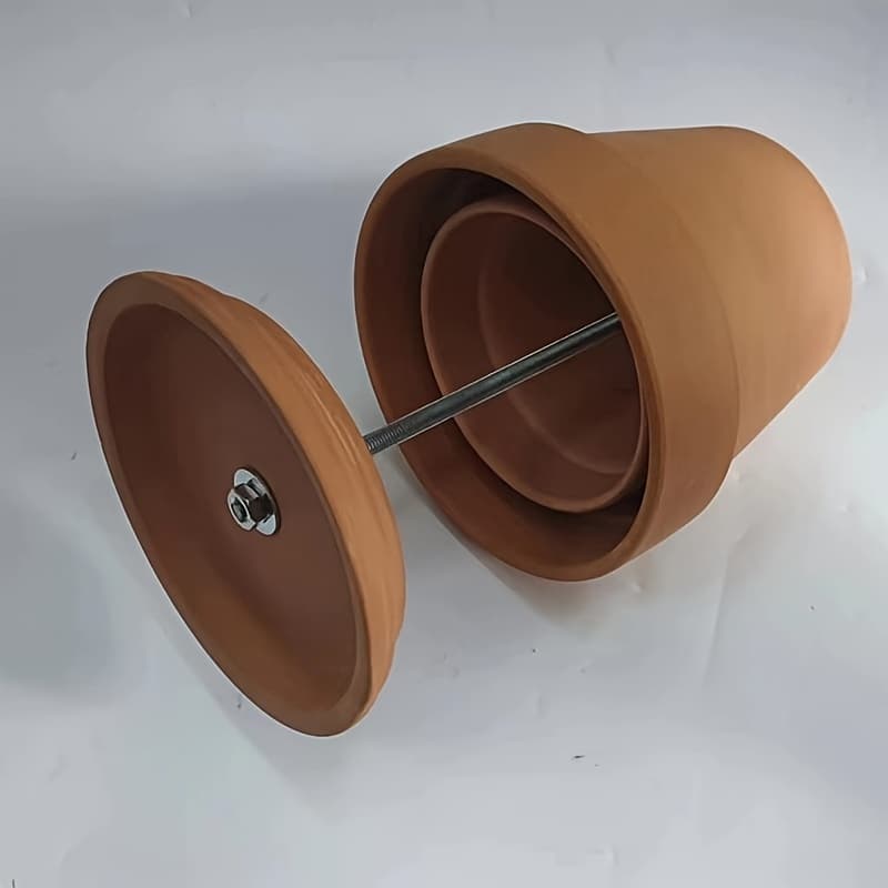 TEMU 1pc Cozy Terracotta Tea Light Oven Radiator Candle Heating Kit - And Ambiance For Up To 4-8 Square Meters - Perfect For Home, Dining Room, Living Room, And More