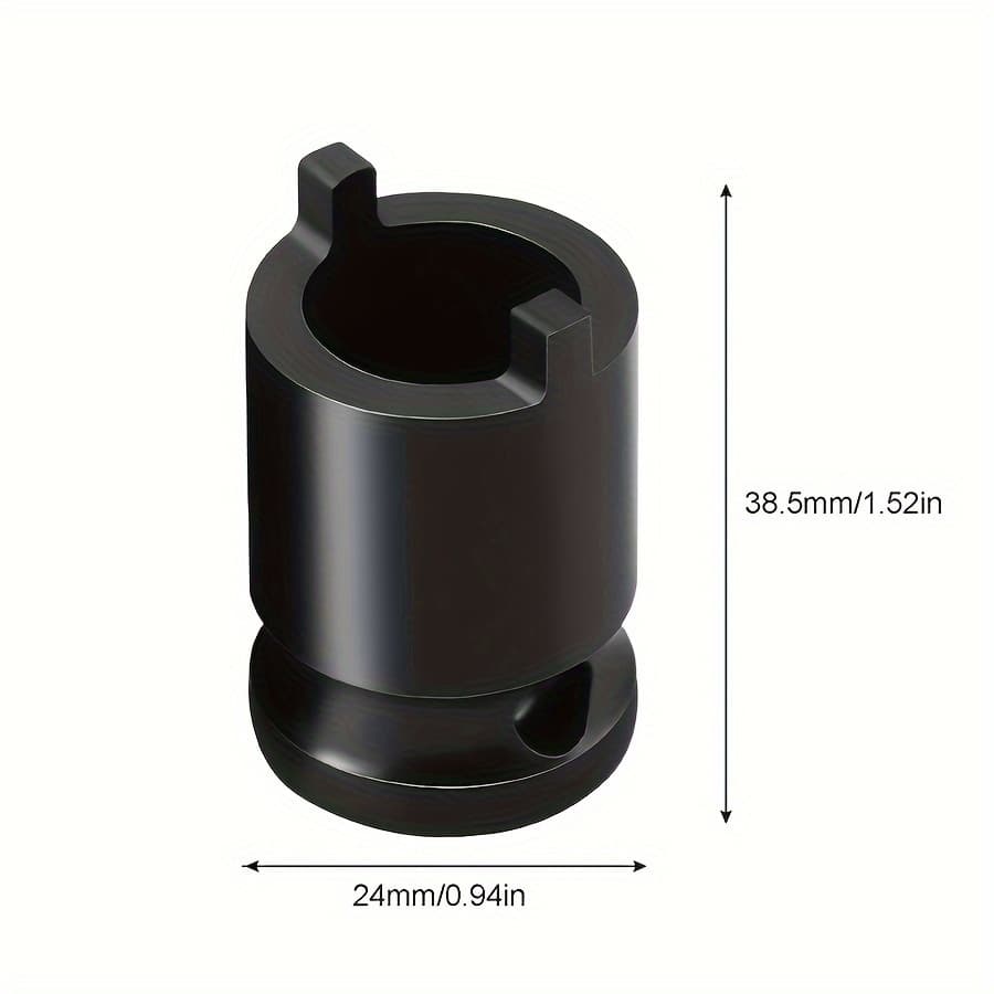 TEMU Toolbox With This 1pc Angle Grinder Socket Wrench - Vanadium Steel Removal Sleeve Wrench!