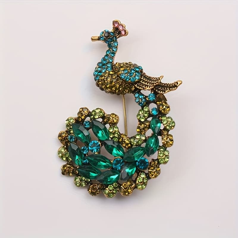 TEMU Fashionable Tree Of Life Brooch, Creative Plant Vintage-style Gift, Coat Pin Accessory