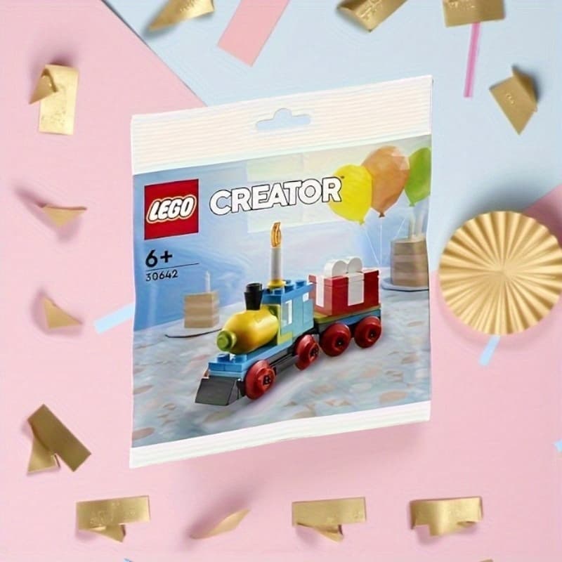 TEMU European Version, Creator 30642- Birthday Train, Suitable For Birthday Or Holiday Gift.
