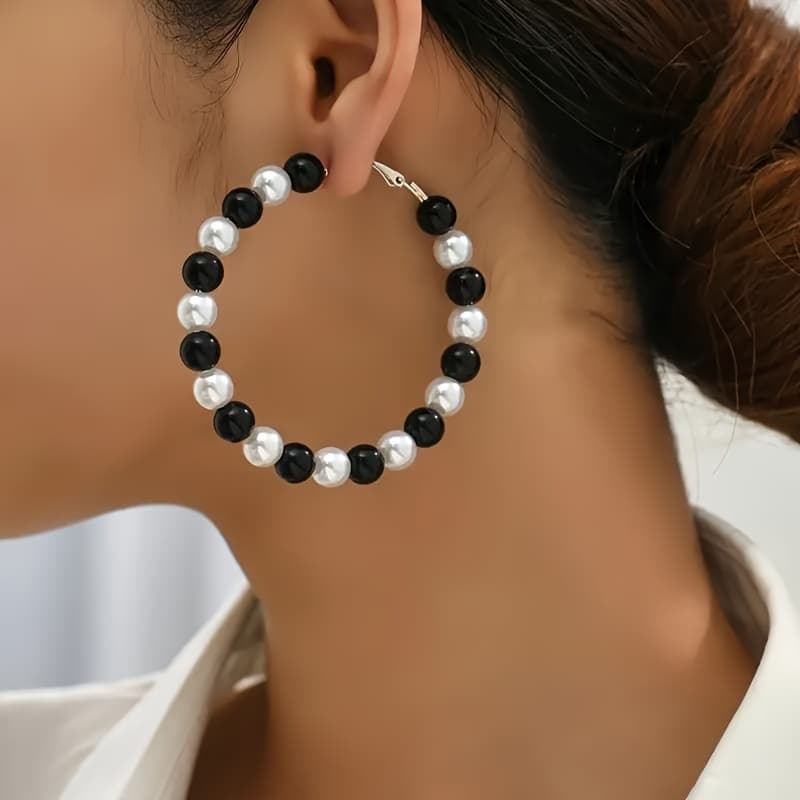 TEMU A European And American Cross-border Fashion Earrings