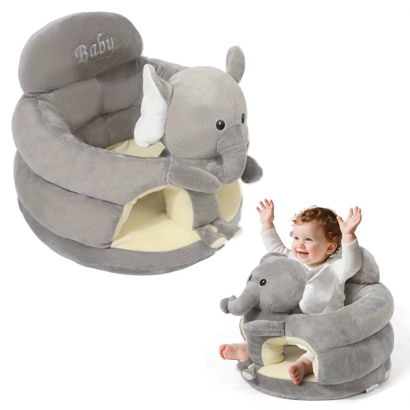 TEMU Support For Baby Sitting, Seats Designed For Infants Aged 3-12 Months, A Sofa Chair For Babies, Seat To Help Babies Sit Up, And A Chair For Babies To Sit Up