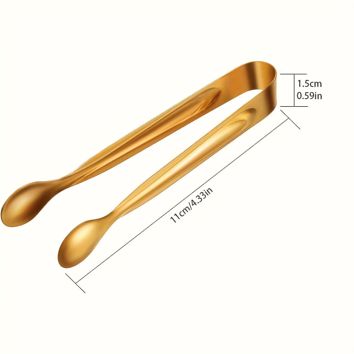 TEMU 10pcs Small Serving Tongs - Stainless Steel Tiny Tongs Suitable For Coffee Bars, , Dessert Courses & - Elegant Tongs , Ice Cubes, Desserts - 304 Stainless Steel Tongs