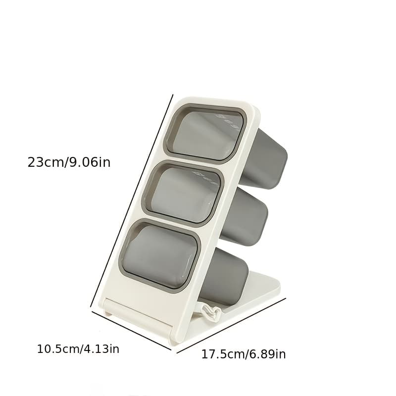 TEMU Desktop Pen Container Storage Box - Large Capacity Student Office Marker Pen Rack