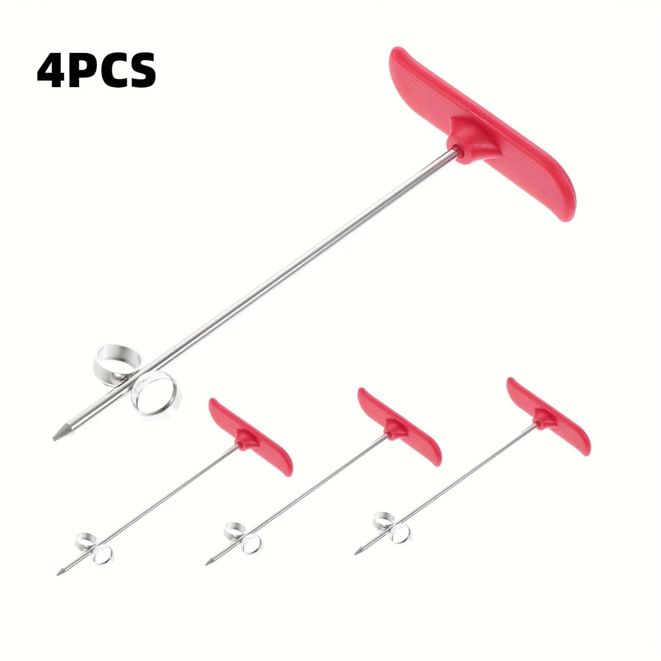 TEMU 4pcs Of Vegetable Carving Tools, Vegetable Cutter, Vegetable Screw Screwdriver, Screw Coiler, Cucumber Rotator