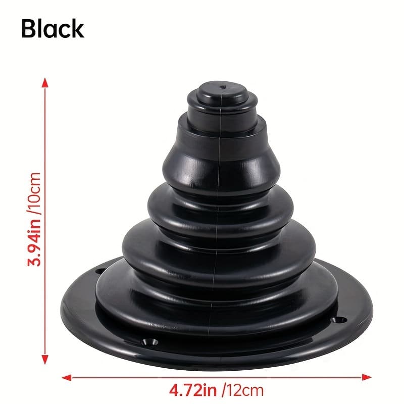 TEMU Boat Motor Well Boot 4.72" Steering Shift Cable Protective Bellows Engine Rigging Cable Boot For For Kayak Yacht
