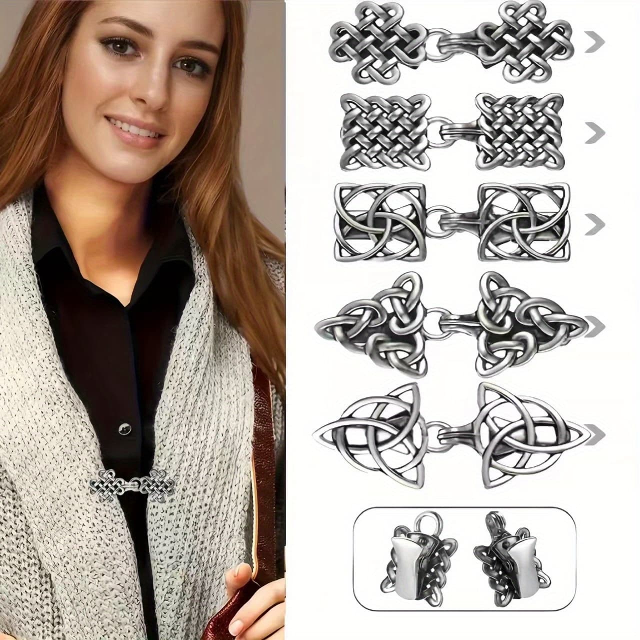 TEMU 5pcs Of Sweater Clips Can Fix Sweaters, Women's Sweaters, Shawls, Shirts, Dresses