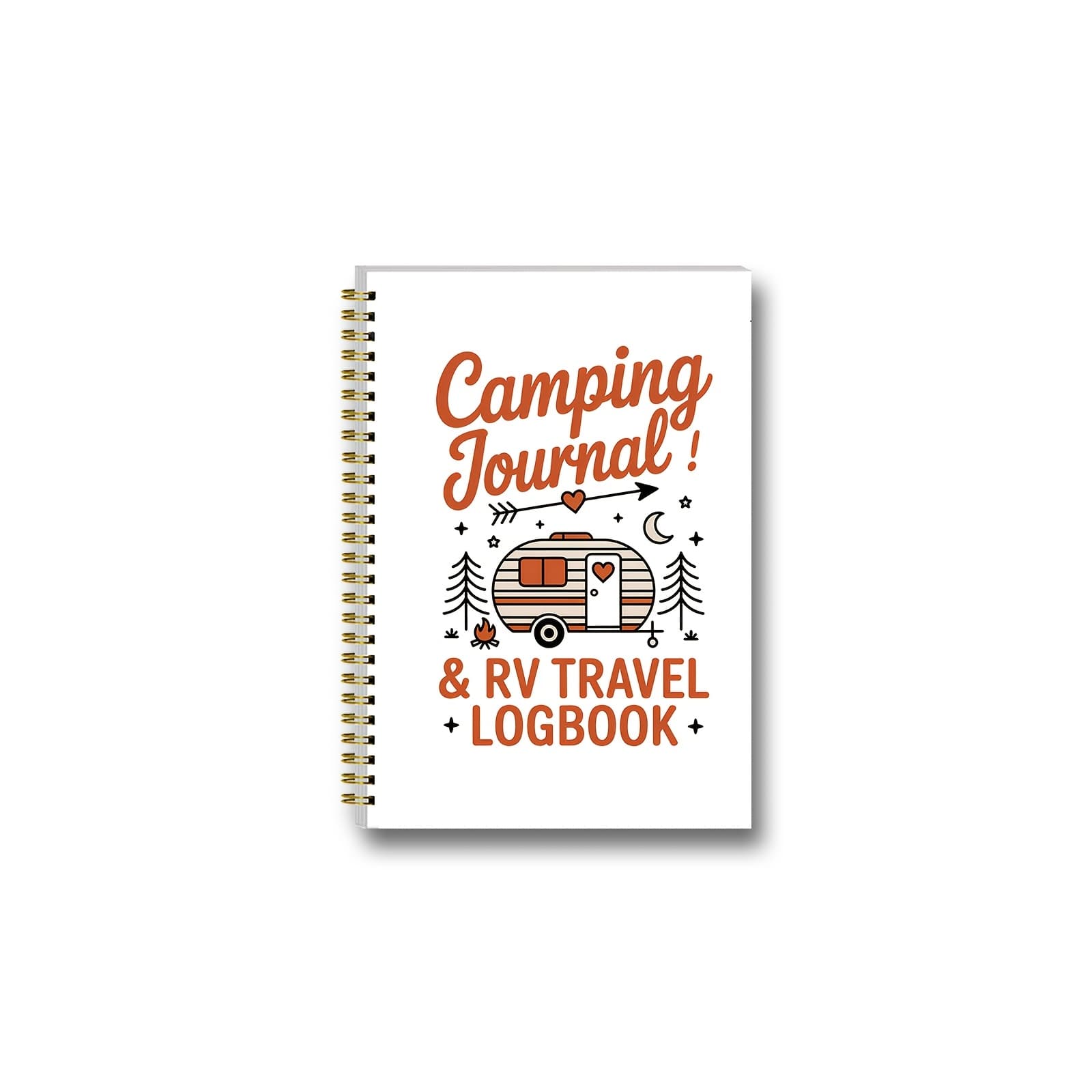 TEMU Camping Journal And Rv Travel Logbook: Route, Weather And Campground Details | Memories And Travel | Restaurants, Food And Dining Log For Road Trips
