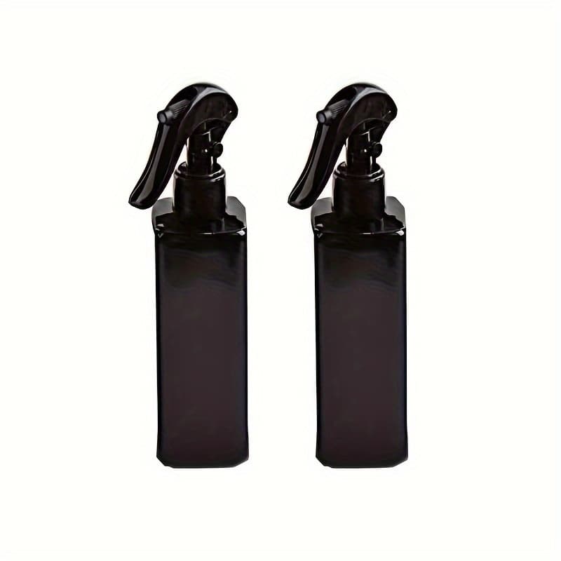 TEMU 2pcs 250ml Square Bottle, Square Bottle, Small Mouse Spray Gun Bottle, Pet Spray Bottle, Plastic Bottle, Makeup Water, , Separately Bottled