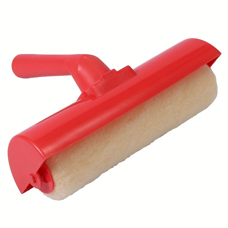 TEMU A 9-inch Paint Roller Splash Guard Brush With An 8-angle Adjustable Handle Locks In , Allowing You To To Messy . Home Be This Elegant!