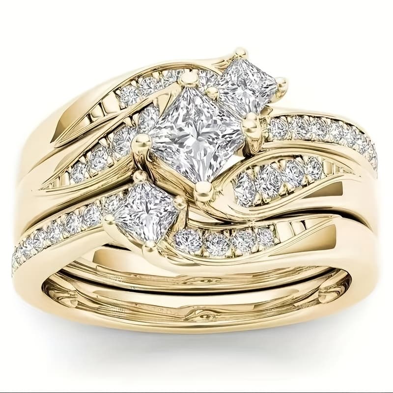 TEMU 1/3pcs Romantic Stainless Steel - Ideal Gift For Weddings, Engagements, Or Anniversaries