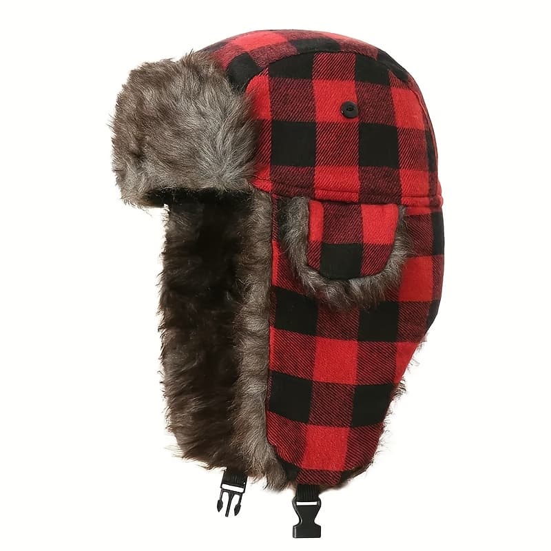 TEMU 1pc Ls- Men's Windproof Cold-proof Hat In Autumn And Winter Warm And Comfortable In Winter Suitable For Outdoor In Winter Cold-proof Matching 3 Colors From