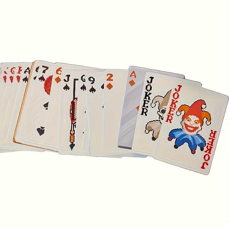 TEMU 54 Joker Poker Cards Suitable For Gaming Cards, Party Entertainment, And