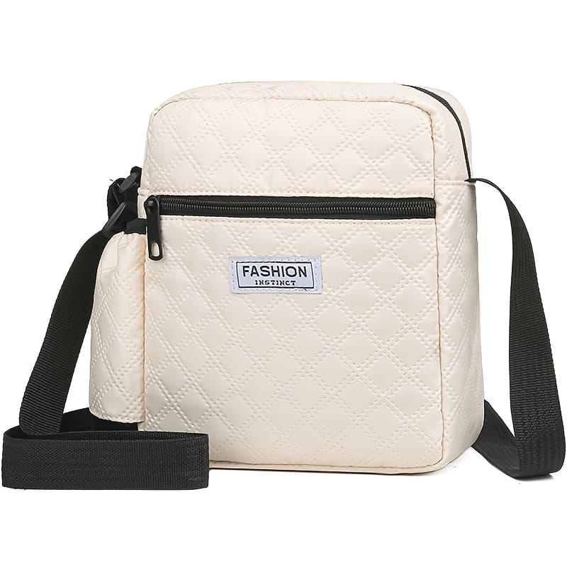 TEMU Briefcase New Lightweight And Convenient Small Bag Fashion Trend One-shoulder Crossbody Leisure Bag "random Zipper "