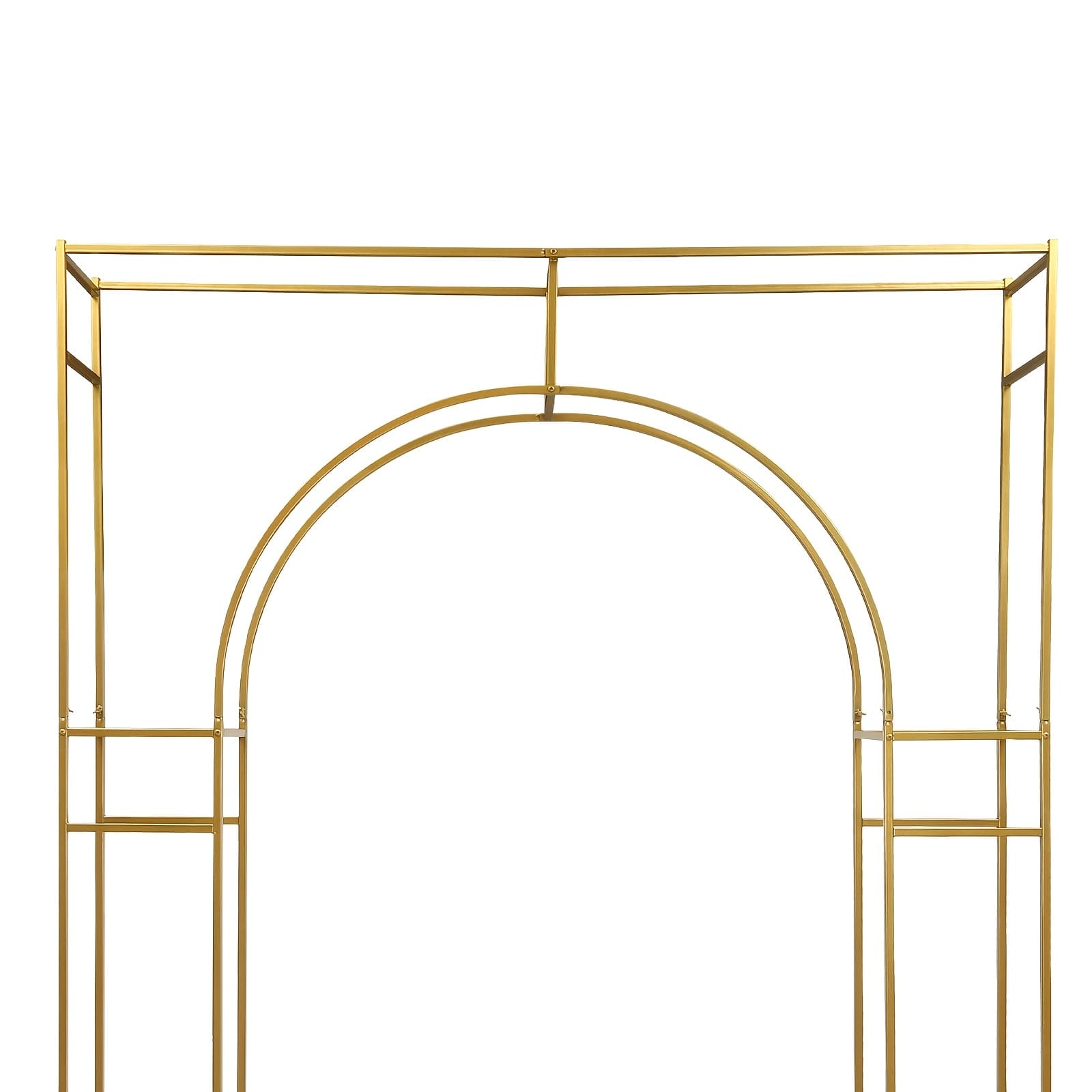 TEMU Arch Backdrop Stand, Photobooth Props 5.9 X 7.87ft, Wedding Arches For Ceremony Square Metal Balloon Arch Stand, Garden Frame, For Wedding Birthday Party, Photo Booth Background Decoration