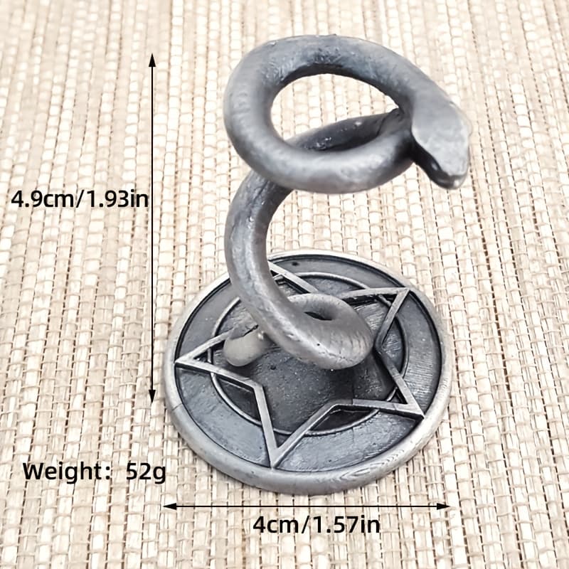 TEMU Elegant Alloy 2025 New Inspiration Crystal Ball Stand - Decor Gift, Animal Metal Base Display Holder (crystal Not Included)