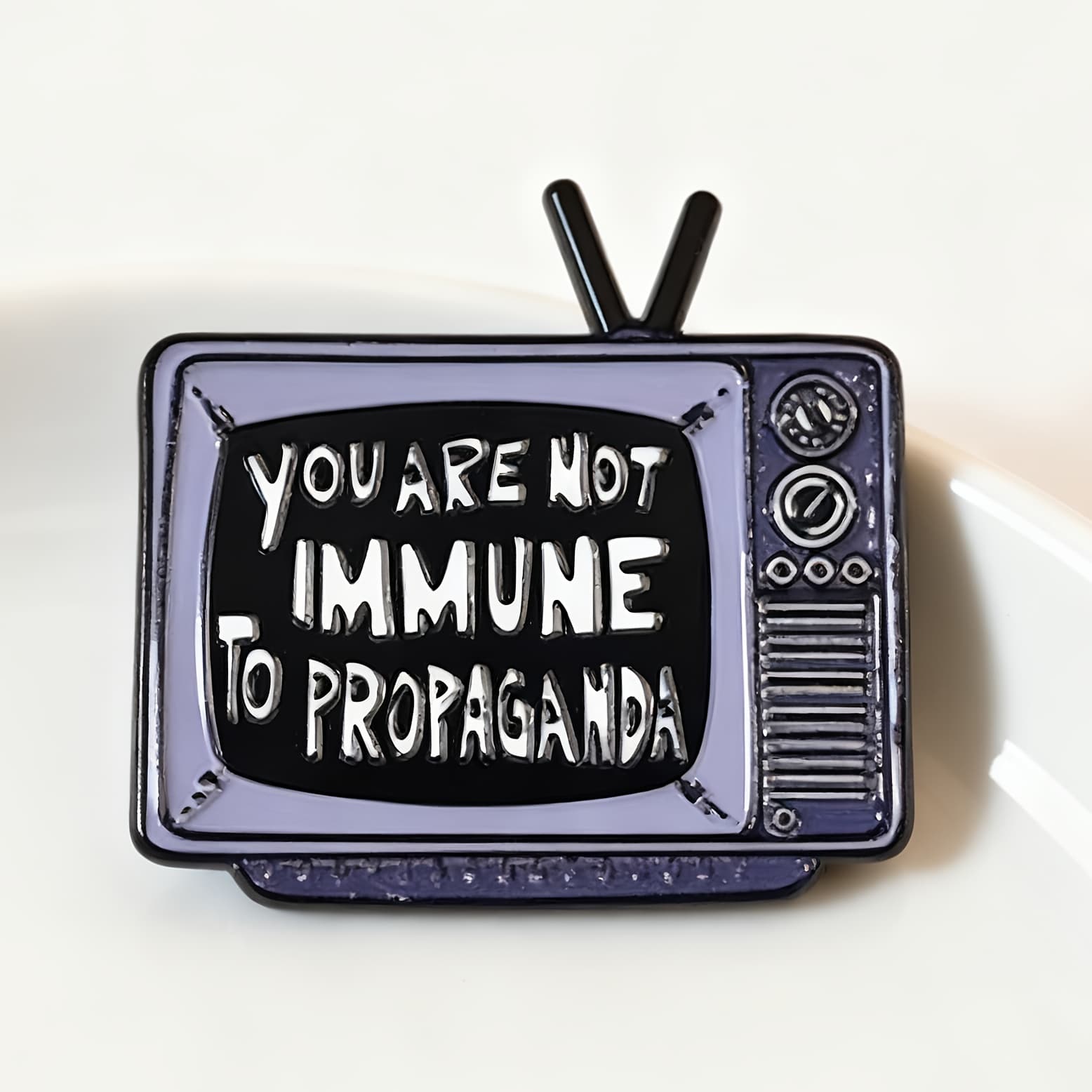TEMU "you Are Not To " Television Meme Badges That Enamel Pins