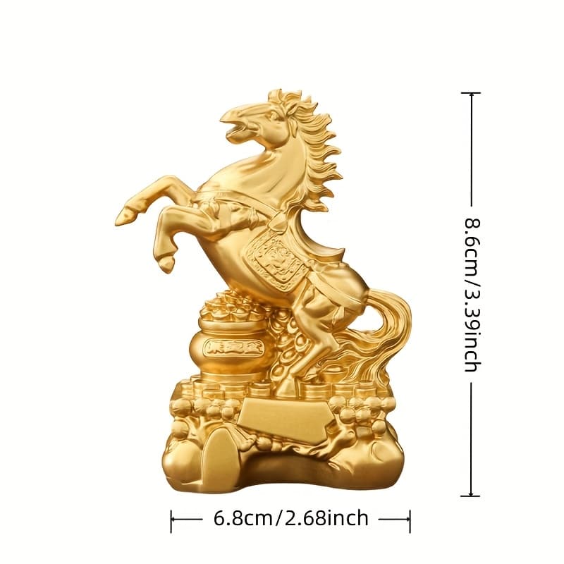 TEMU Statue - Resin Material Indoor/outdoor Decor, Exquisite Design Suitable For Home, Office & Holiday New Year Display, No Power Required, Best For Christmas, Perfect For Thanksgiving
