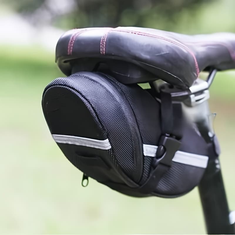 TEMU Bicycle Tail Bag Mountain Bike Seat Bicycle Bag