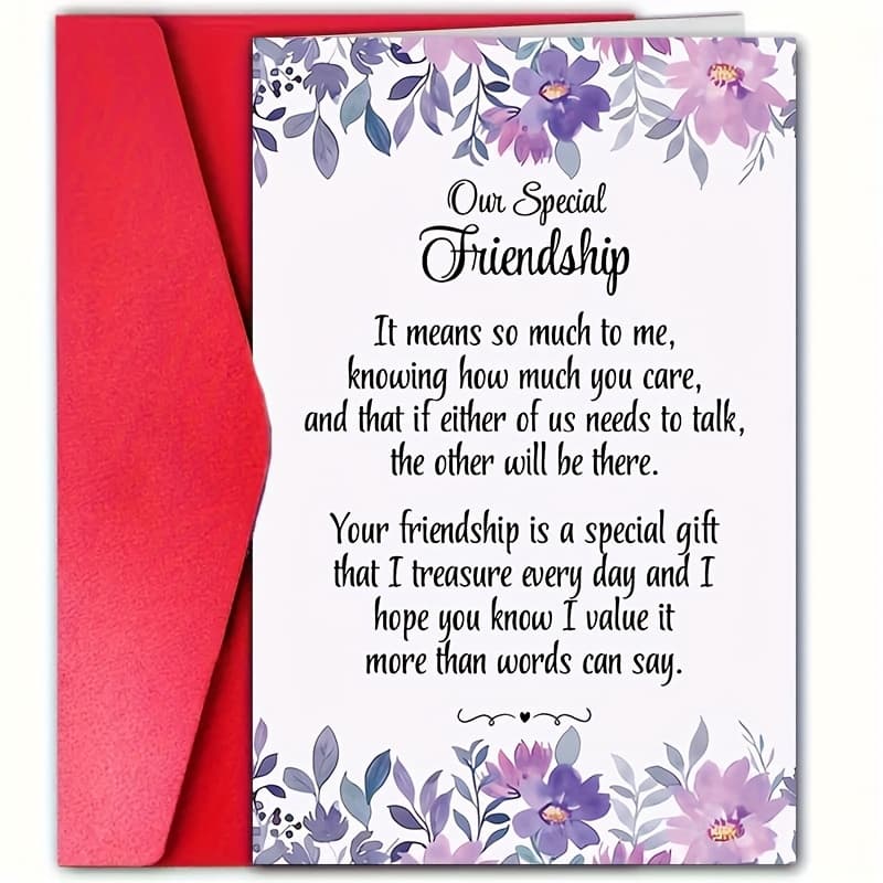 TEMU 4 Items (two Greeting Cards And 2 Envelopes), Motivational Cards With Envelopes, Perfect For Family, , Parents, And Neighbors, Featuring The Uplifting Message "", Encouraging