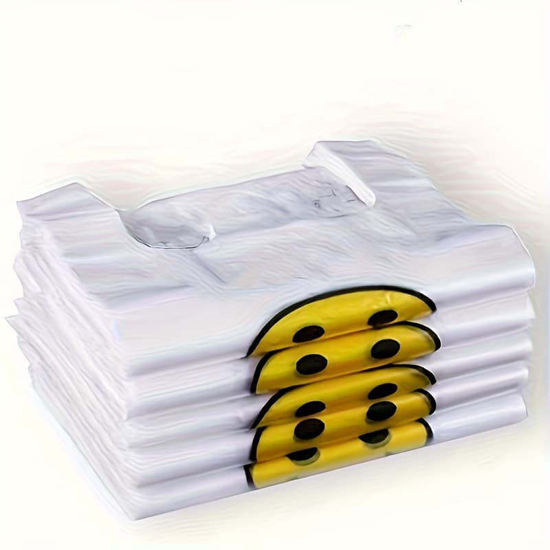 TEMU 120/200-pack Reusable Plastic Shopping Bags, !! Perfect For Groceries, T-shirts, And More. Ideal For Stores, Malls, And Home Use.