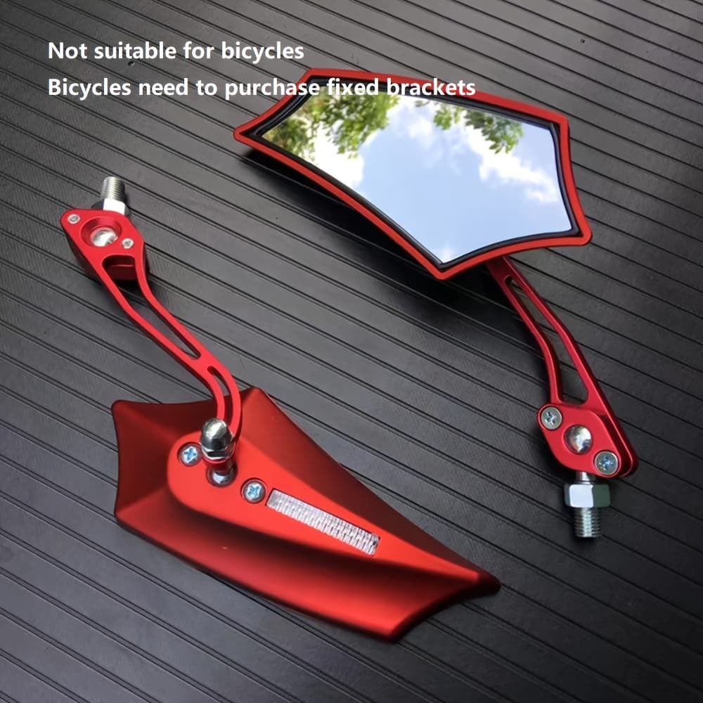 TEMU Blade Rearview Mirror, Cool Design With Multiple Colors, Suitable For Car Models, Safe And Stable, Rich In Colors